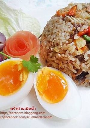 รูปของ ข้าวผัดน้ำพริกปลาทู
