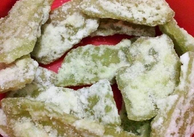Resep: Manisan pepaya kering (kawula gedang) Enak