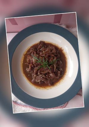 Foto resep Beef teriyaki