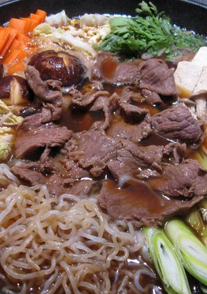 A picture of Sukiyaki.