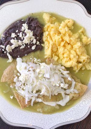 Una foto de Enchiladas verdes