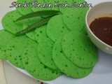 Serabi Pandan Kuah Santan
