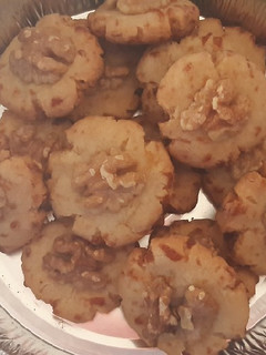 Una foto de Galletas de queso con nueces