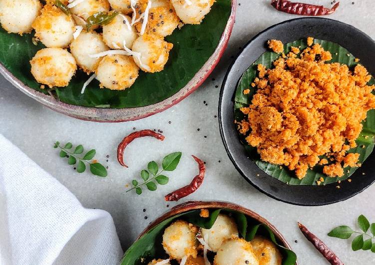 Ammini kozhukattai, mini rice dumplings