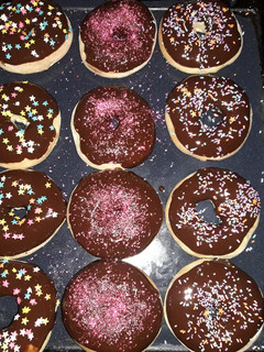 Una foto de Donas caseras al horno