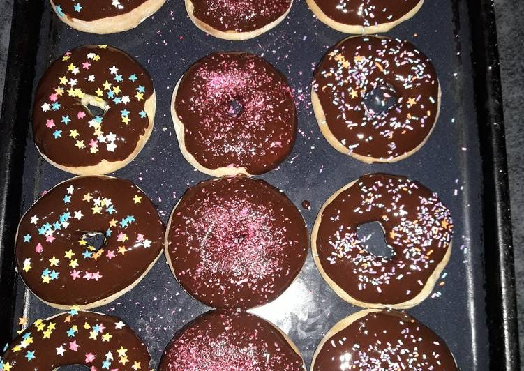 Donas caseras al horno