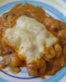 Ñoquis en salsa Bagoss