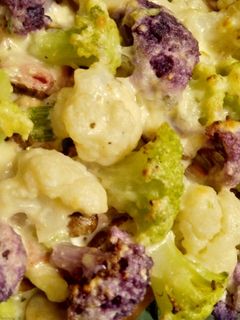 Bunter Blumenkohl-Pasta-Auflauf Rezepthauptbild