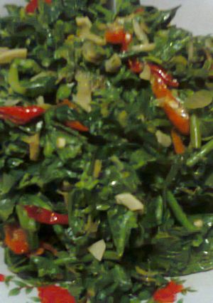 Foto resep Oseng Daun Singkong