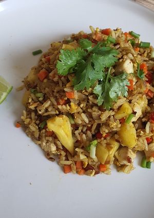 รูปของ ข้าวผัดสับปะรด🍍🍚