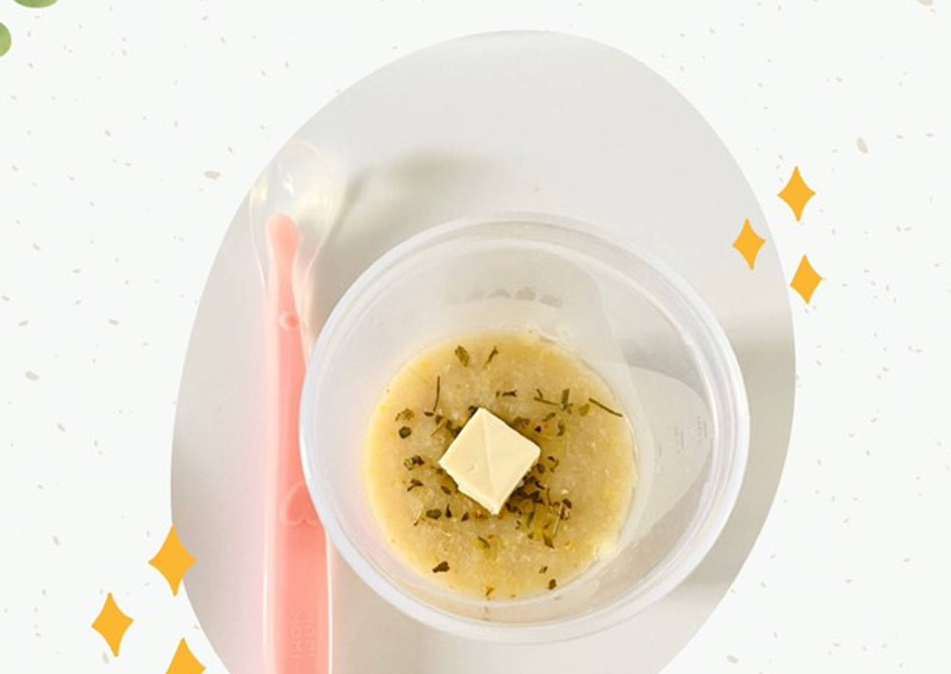 MPASI: Bubur chicken corn soup