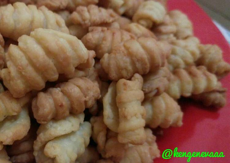 Langkah Mudah untuk Menyiapkan Kue Garpu Keju 🍴 Anti Gagal