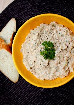 Majonézes tonhalkrém recept fotója