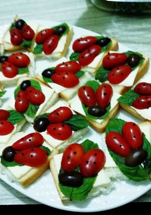 صورة لوصفة سندويش بسيط