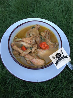 A picture of Chicken pepper soup 🌶.