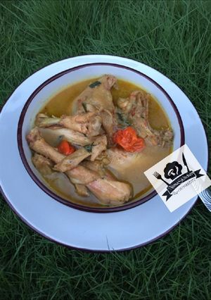 A picture of Chicken pepper soup 🌶.