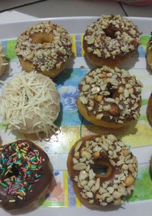 Foto resep Donat empuk simple no telur 1x profing