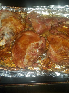Una foto de Cabrito en salsa de mostaza