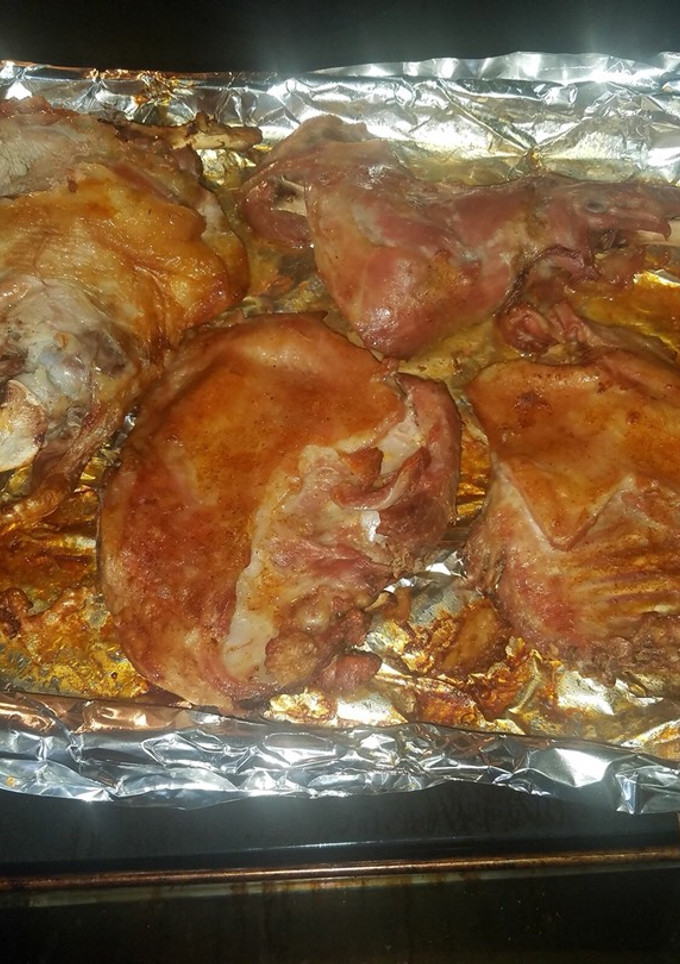 Una foto de Cabrito en salsa de mostaza