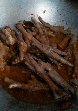 Foto resep Ceker Pedas Bumbu Komplit