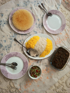 عکسی از دستور قورمه سبزی