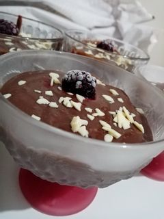 O poză a rețetei Supangle - Budincă de ciocolată cu lapte și apă foarte rece.