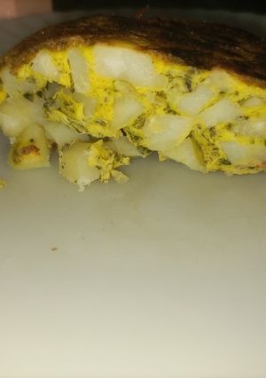 Una foto de Tortilla de papas