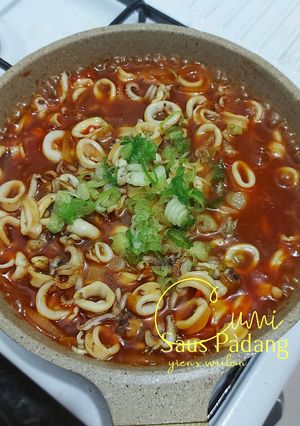 Foto resep Cumi saus padang