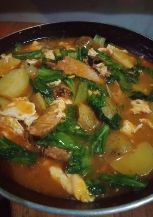 Foto resep Sarden Telor Sayur
