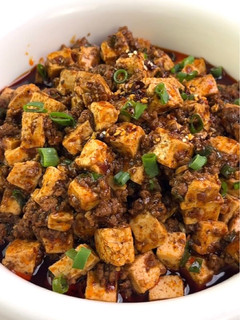 A picture of Mapo Tofu (麻婆豆腐).