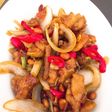 Ayam kungpao (masakan rumahan sederhana)