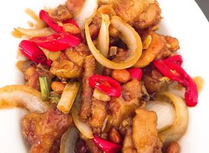 Foto resep Ayam kungpao (masakan rumahan sederhana)
