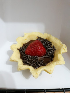Una foto de Canastitas de chocolate
