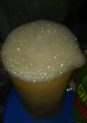 A picture of Peach mojito.