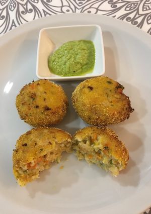 Una foto de Croquetas de merluza