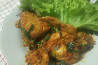 Anti Ribet, Buat Ayam kemangi bumbu rujak Menu Enak Dan Mudah Dibuat