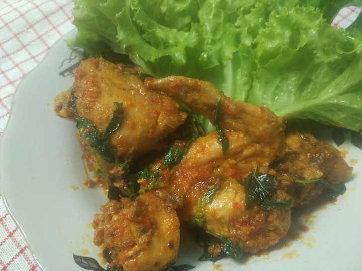 Cara Membuat Ayam kemangi bumbu rujak Enak Terbaru