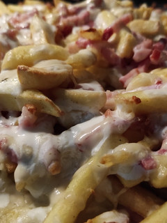 Una foto de Patatas bacon-queso