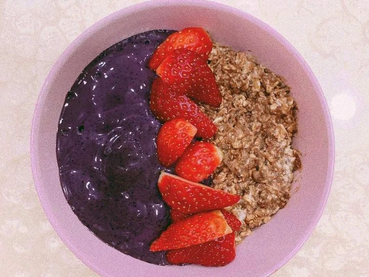 Recipe Overnight Oats Smoothie Bowl which Delicious