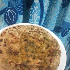 A picture of Matar Methi Theple.