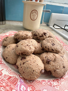 Una foto de Galletas integrales con chips de chocolate
