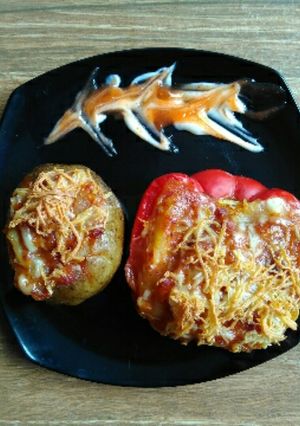 Foto resep Baked Mash Potato Paprika