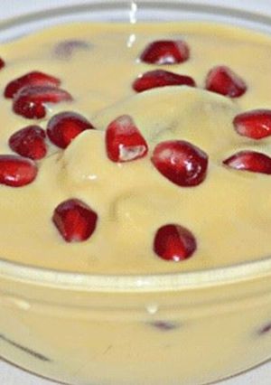 A picture of Mixed fruit custard.
