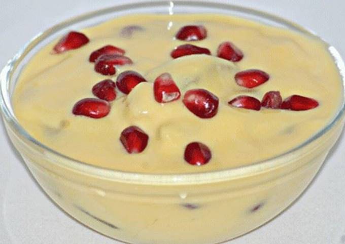 Recipe of Perfect Mixed fruit custard