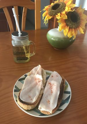 Una foto de Desayuno diario