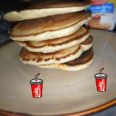 A picture of Fluffy souffle pancake.