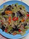Tumis Jamur Kuping Labu Siem Toge