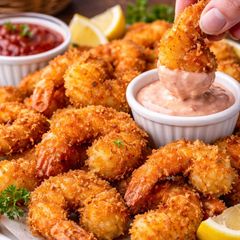 A picture of Crunchy Fried Shrimp.