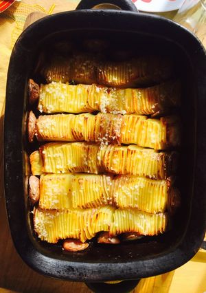Una foto de Papas Dominó