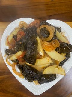 صورة لوصفة ورق على لحمة